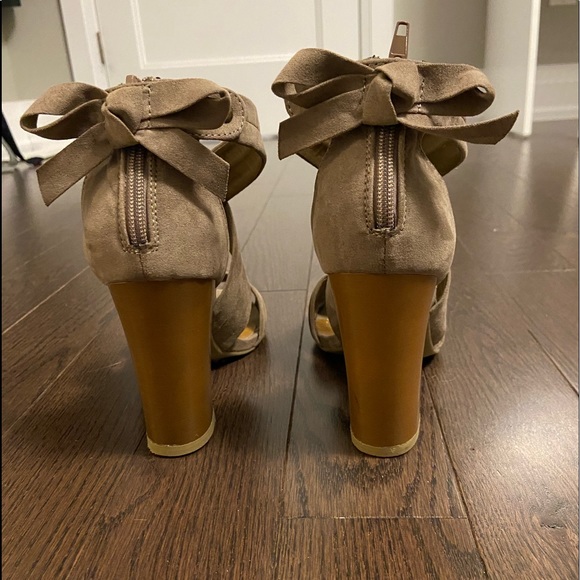 Suede Look Sandals - Picture 2 of 5
